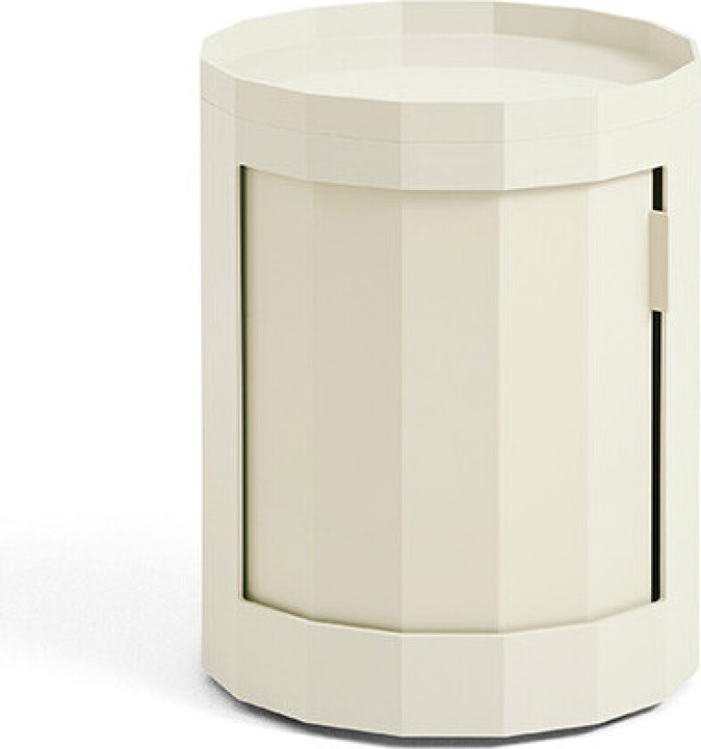 Hay - Facet Cabinet incl. Feet & Castors Low Eggshell