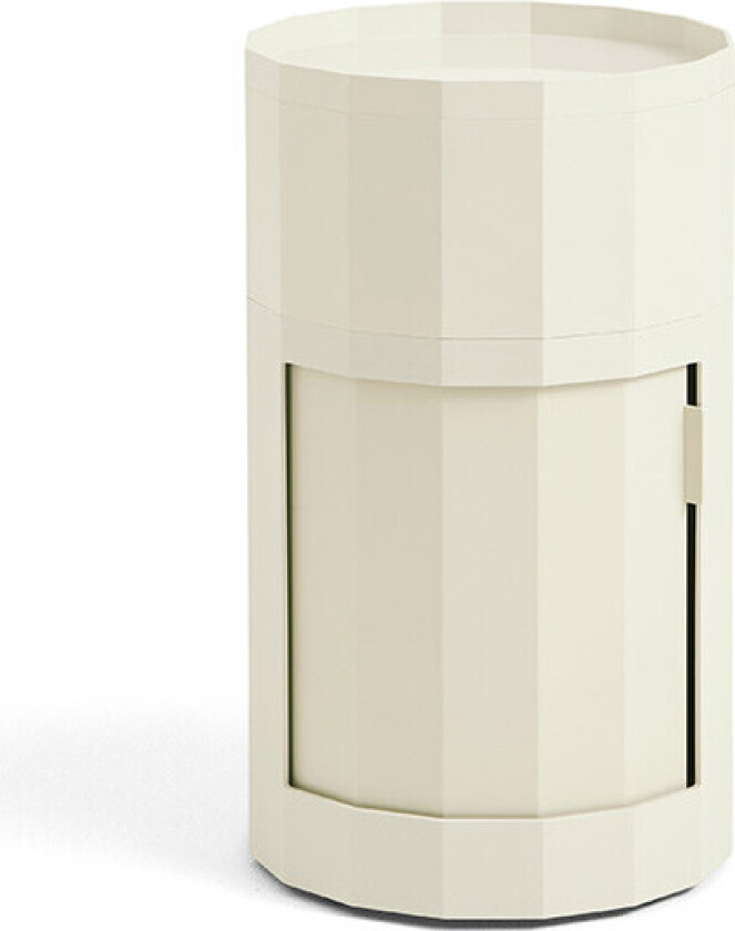 Hay - Facet Cabinet incl. Feet & Castors High Eggshell