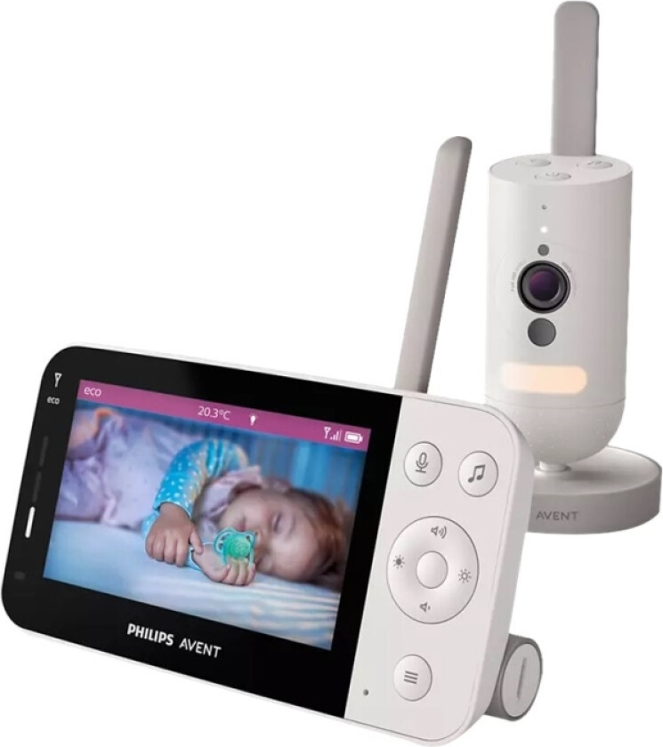 Avent Scd921 - Spedbarnsovervåkingssystem - Trådløs (Wi-Fi) - 4.3" Lcd - 1 Kamera(Er)