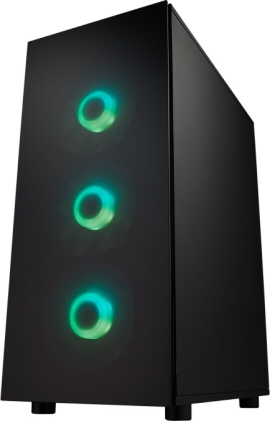 Fsp Cmt340 Plus - Mid Tower - Atx - Sidepanel Med Vindu (Herdet Glass) - Ingen Strømforsyning (Atx) - Svart - Usb/Lyd