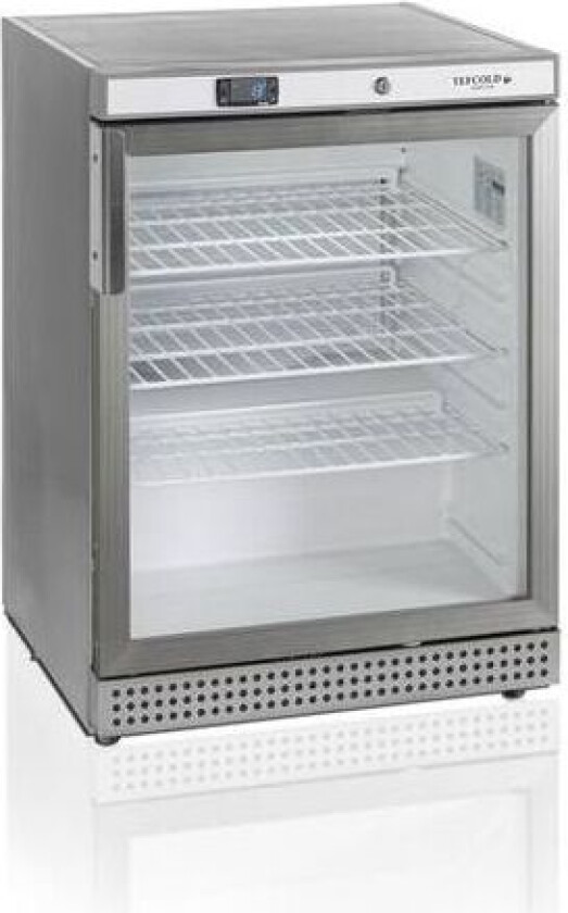 Tefcold Display Kjøleskap Rustfritt Stål 85 Cm Ur200sg