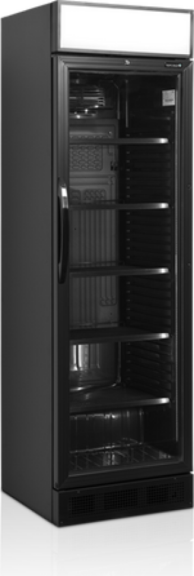 Tefcold Display Kjøleskap Svart 198 Cm Cev425cp Black