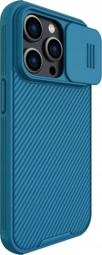 Nillkin Camshield Pro Magnetic Case Iphone 14 Pro Max Cover Camera Protector Blå (Med Magsafe)