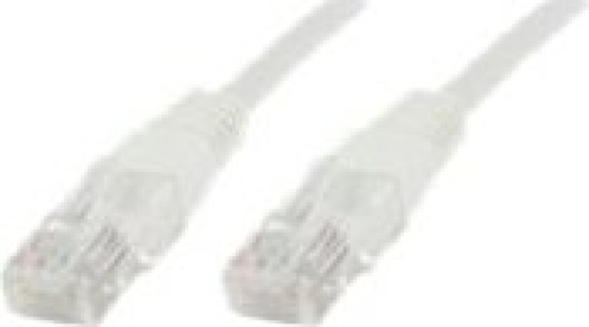 Microconnect - Nettverkskabel - Rj-45 (Hann) Til Rj-45 (Hann) - 20 M - Utp - Cat 6 - Formstøpt - Hvit