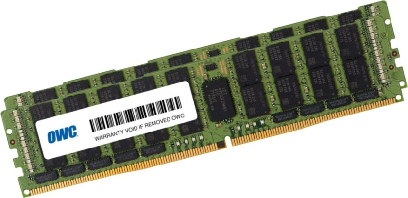 - Ddr4 - Sett - 64 Gb: 2 X 32 Gb - Dimm 288-Pin - 2666 Mhz / Pc4-21300 - Cl19 - 1.2 V - Registrert - Ecc - For Apple Mac Pro (I