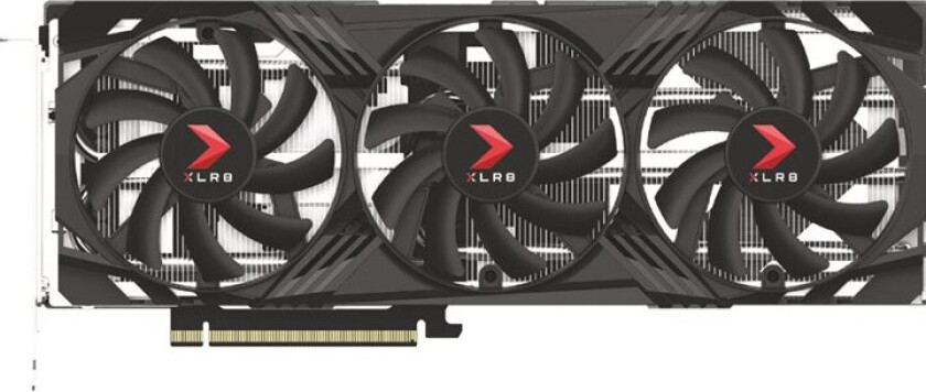 Pny Xlr8 Geforce Rtx 4060 Ti 16Gb Gaming Verto Overclock Triple Fan - Triple Fan Edition - Grafikkort - Geforce Rtx 4060 Ti - 16 Gb Gddr6 - Pcie 4.0