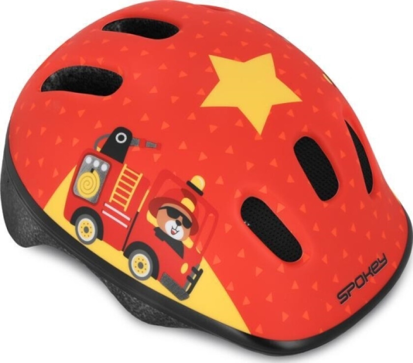 Justerbar Barnesykkelhjelm 941014 Fun 52-56 Cm