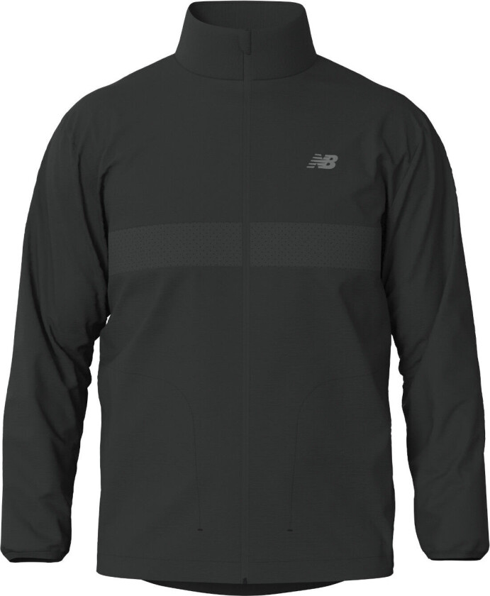 Men's Athletics Reflective Packable Jacket Blacktop S