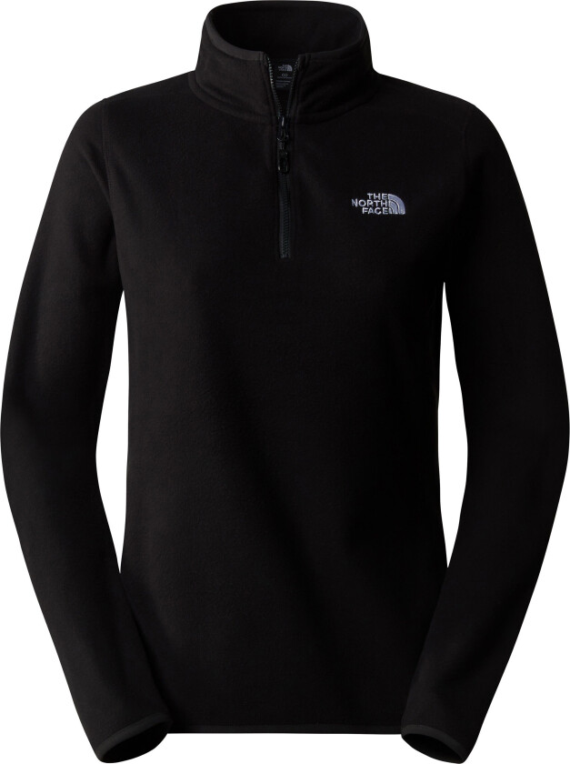 Women's 100 Glacier 1/4 Zip TNF Black/NPF Tnf Black-Npf XS