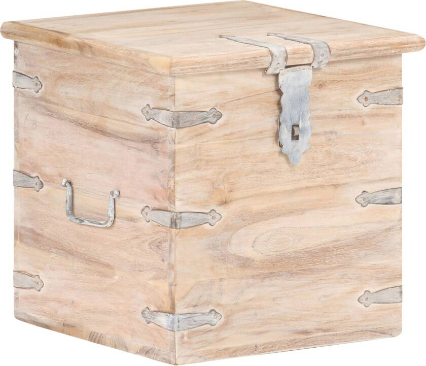 Bilde av Kiste 40x40x40 cm heltre akasie -