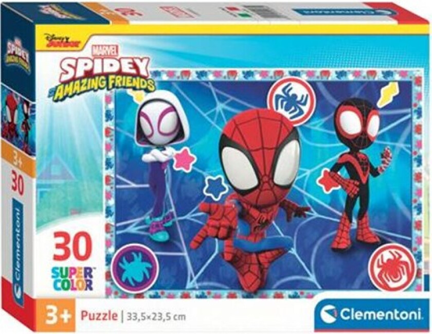 Jigsaw Puzzle Super Color Marvel Spidey 30 pcs. Gulv
