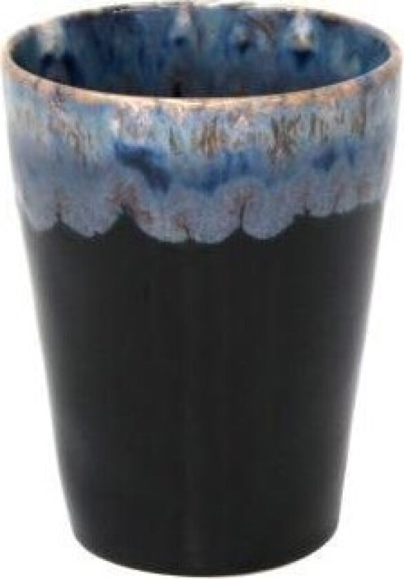 Mug Gres 38 cl 9 x 11.5 cm Black Ceramic