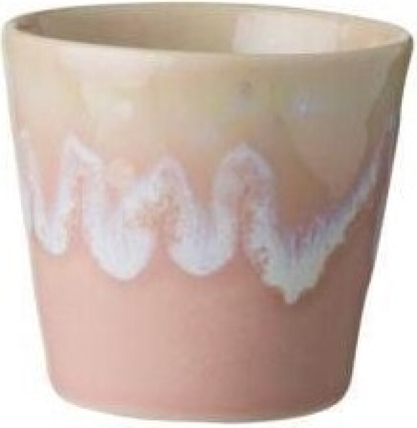 Mug Gres 21 cl 8 x 7.5 cm Pink Ceramic
