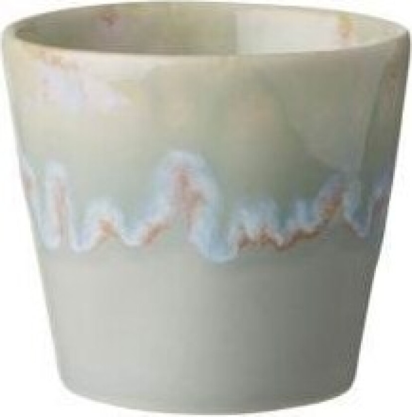 Cup Gres 21 cl 8 x 7.5 cm Grey Ceramic