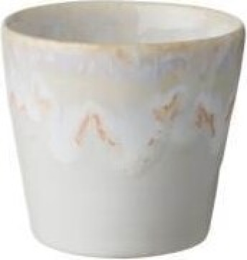 Espresso cup Gres 10 cl 6.5 x 6 cm White Ceramic