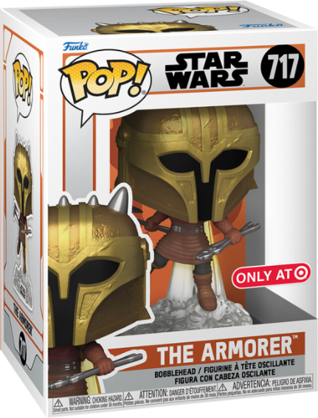 Funko! POP - Vinyl Excl Mandalorian - The Armorer w/Jetpack (82112)