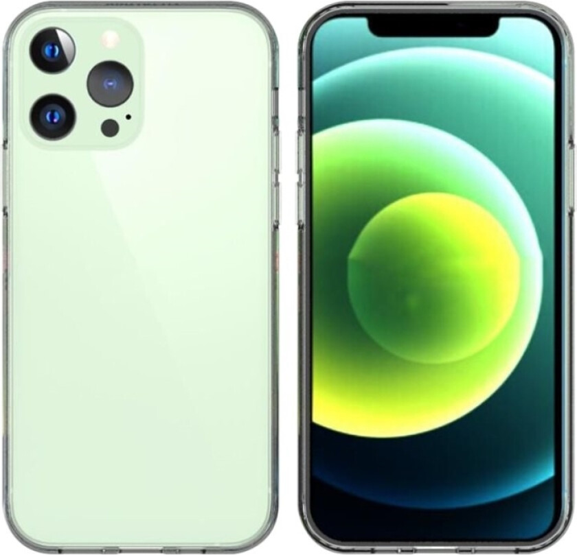 Estuff - Baksidedeksel For Mobiltelefon - Termoplast-Polyuretan (Tpu) - Blank - For Apple Iphone 13 Pro