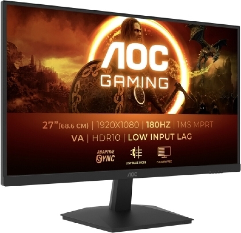 Aoc G1 27G15n2, 68,6 Cm (27"), 1920 X 1080 Pixlar, Full Hd, Lcd, 1 Ms, Svart