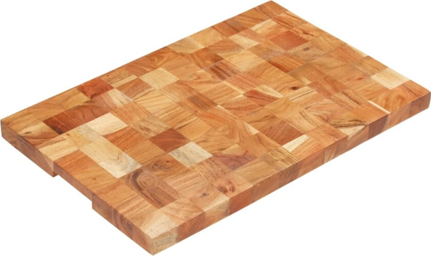 Skjærebrett 60x40x3,8 cm heltre akasie