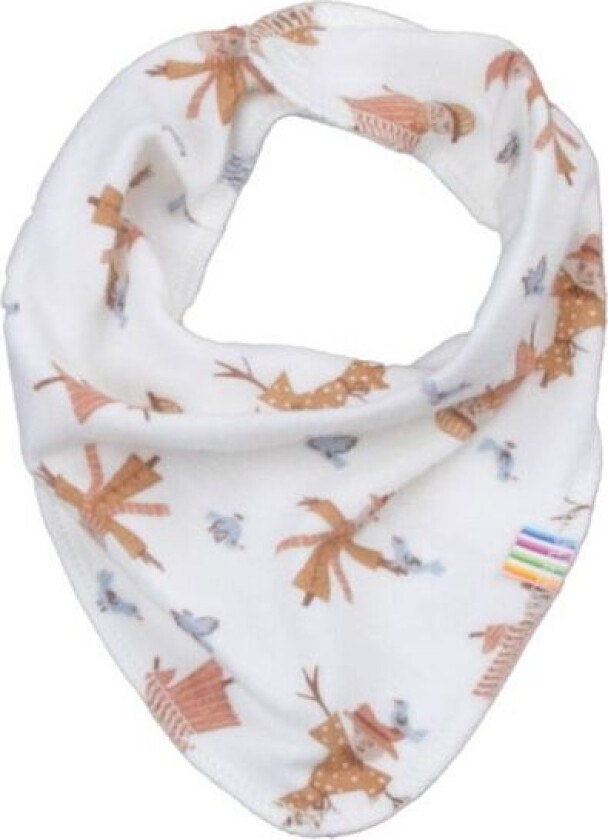 Scarecrow Scarf ull/bambus, Off White/Peach