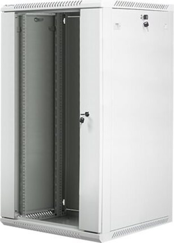 Lanberg - Rack Skap - Veggmonterbar - Grå, Ral 7035 - 22U - 19"