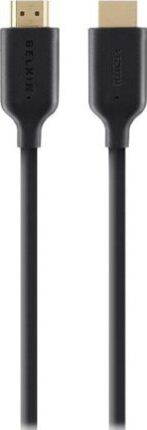 Belkin High Speed Hdmi Cable With Ethernet - Hdmi-Kabel Med Ethernet - Hdmi Hann Til Hdmi Hann - 5 M - Svart - 4K-Støtte