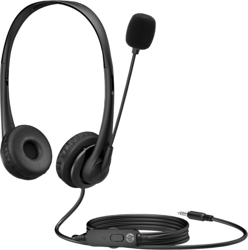 Hp G2 - Hodesett - On-Ear - Kablet - 3,5 Mm Jakk - Skyggesvart - For Hp 245 G9, 256 G8, 25X G9 Elitebook 1040 G9, 64X G9, 65X G9 Probook 44X G9, 45