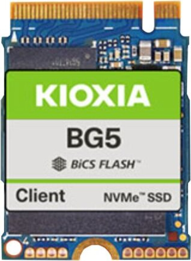 Kioxia Bg5 Series Kbg50zns256g - Ssd - 256 Gb - Klient - Intern - M.2 2230 - Pcie 4.0 X4 (Nvme)