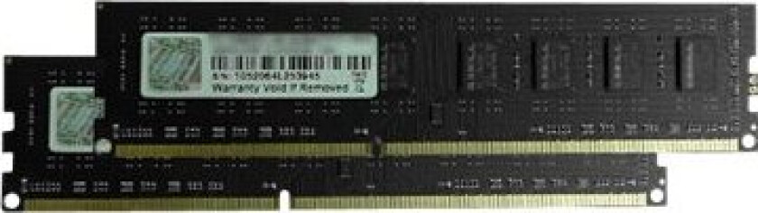 Nt Series - Ddr3 - Sett - 16 Gb: 2 X 8 Gb - Dimm 240-Pin - 1333 Mhz / Pc3-10600 - Cl9 - 1.5 V - Ikke-Bufret - Ikke-Ecc