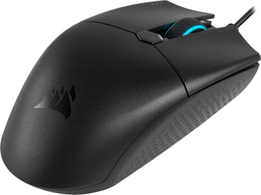 Corsair Gaming Katar Pro - Mus - Optisk - 6 Knapper - Kablet - Usb - Svart
