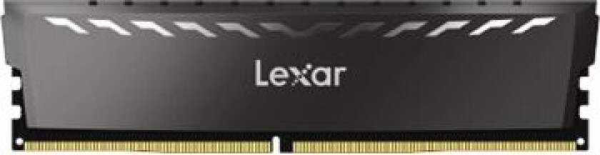 Lexar Thor - Ddr4 - Sett - 32 Gb: 2 X 16 Gb - Dimm 288-Pin - 3200 Mhz / Pc4-25600 - Cl16 - 1.35 V - Ikke-Bufret - Mørk Grå