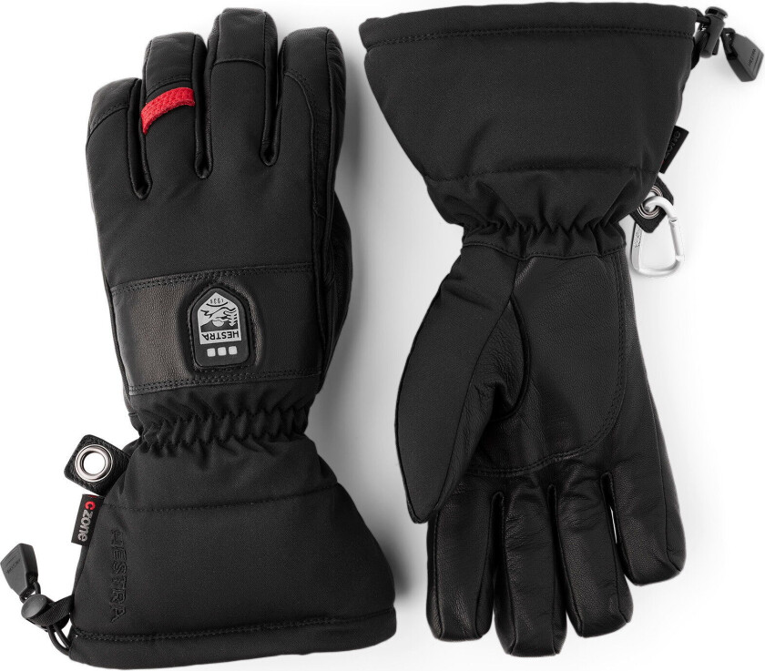 Power Heater Gauntlet - 5 Finger Svart 8