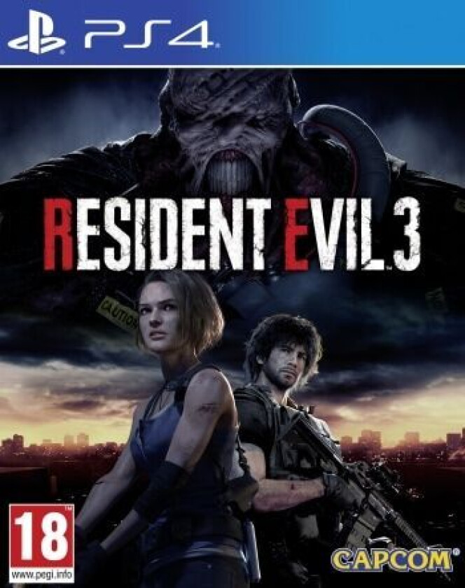 Resident Evil 3 - Playstation 4 (brukt)