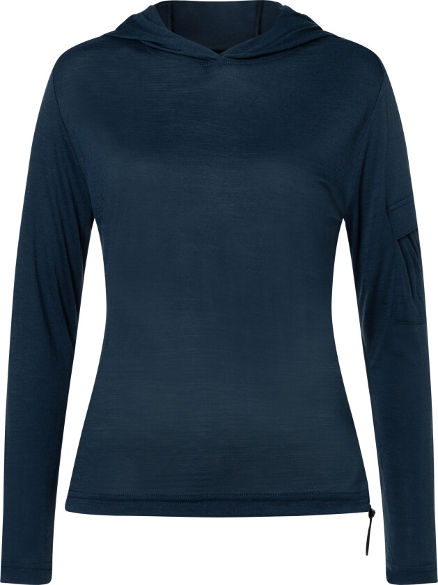 Women's Relax Light Pocket Hoodie Blueberry S
