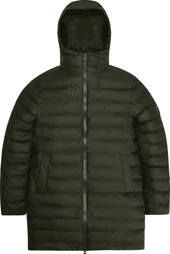 Unisex Lohja Long Puffer Jacket W3T3 Green M