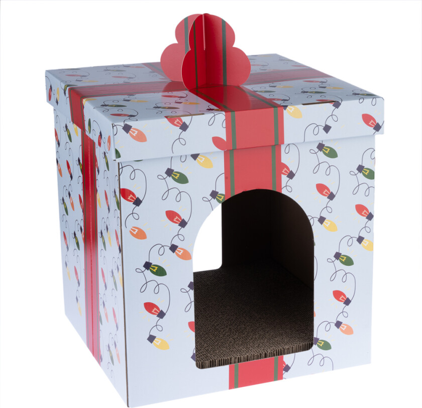 julegaveeske til kloremøbler - L 38,5 x B 38,5 x H 40 cm