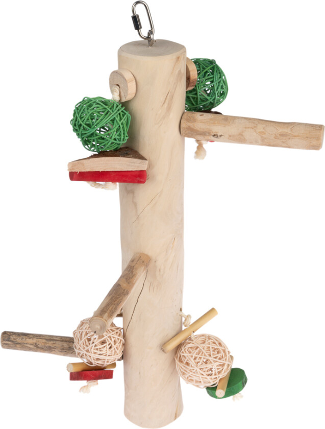 XL klatrestave Swing av Java-tre - L 51 x B 25 x H 19 cm