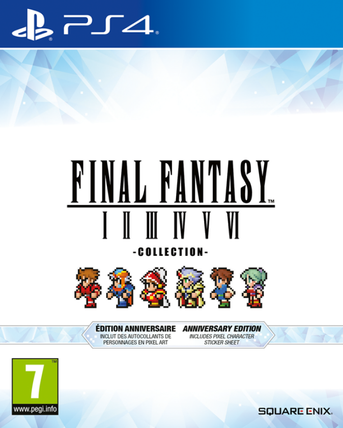 Final Fantasy I-VI - Collection - (Anniversary Edition) - Sony PlayStation 4 - RPG