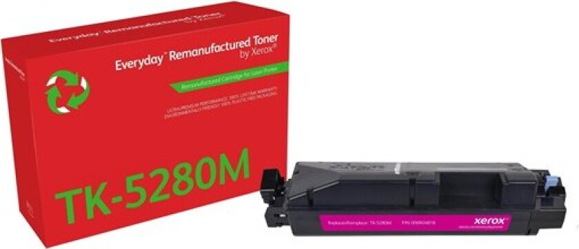 Everyday - magenta - compatible - remanufactured - toner cartridge (alternative for: Kyocera TK-5280M) - Green World Alliance return programme - Laser toner Rød