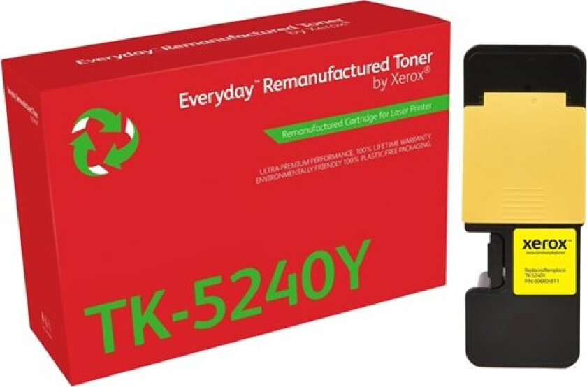 Everyday - yellow - compatible - remanufactured - toner cartridge (alternative for: Kyocera TK-5240Y) - Green World Alliance return programme - Laser toner Yellow