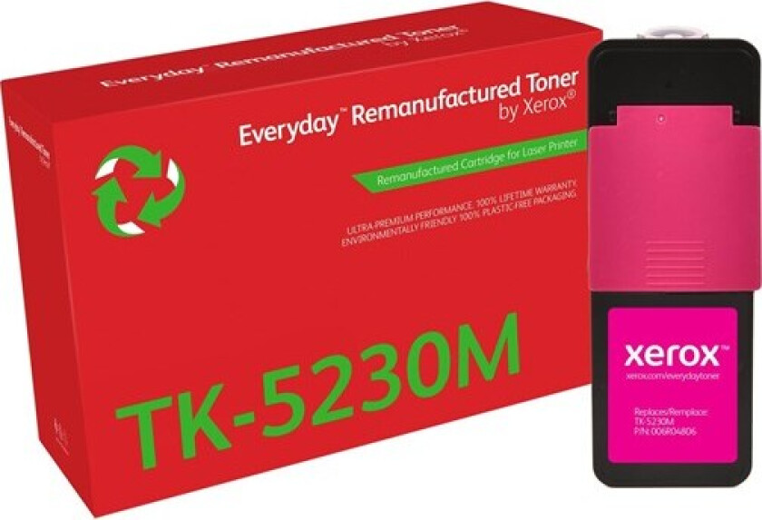 Everyday - magenta - compatible - remanufactured - toner cartridge (alternative for: Kyocera TK-5230M) - Green World Alliance return programme - Laser toner Rød