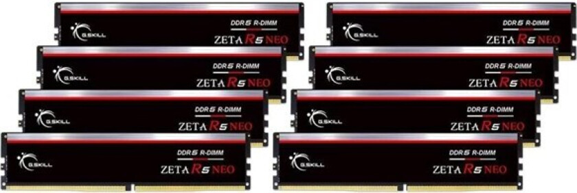 Zeta R5 Neo DDR5-6000 - 256GB - CL30 - Octa Channel (8 pcs) - AMD EXPO - Svart