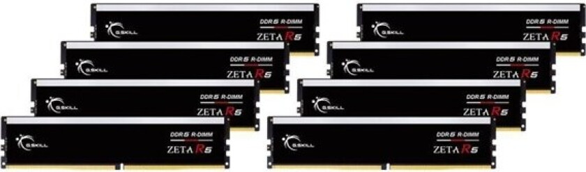 Zeta R5 DDR5-6400 - 384GB - CL32 - Octa Channel (8 pcs) - Intel XMP - Svart