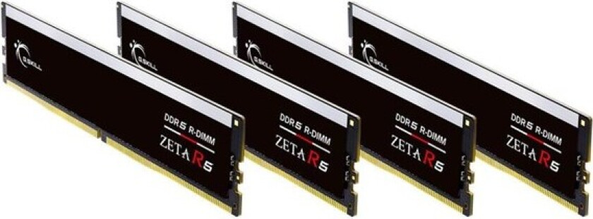 Zeta R5 DDR5-6400 - 128GB - CL32 - Quad Channel (4 pcs) - Intel XMP - Svart