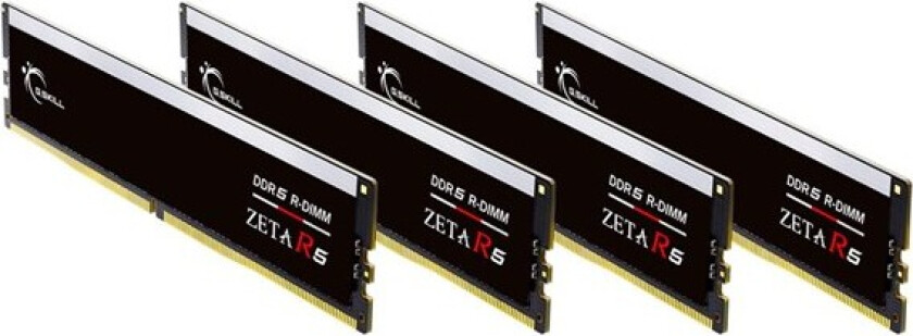 Zeta R5 DDR5-6000 - 192GB - CL36 - Quad Channel (4 pcs) - Intel XMP - Svart