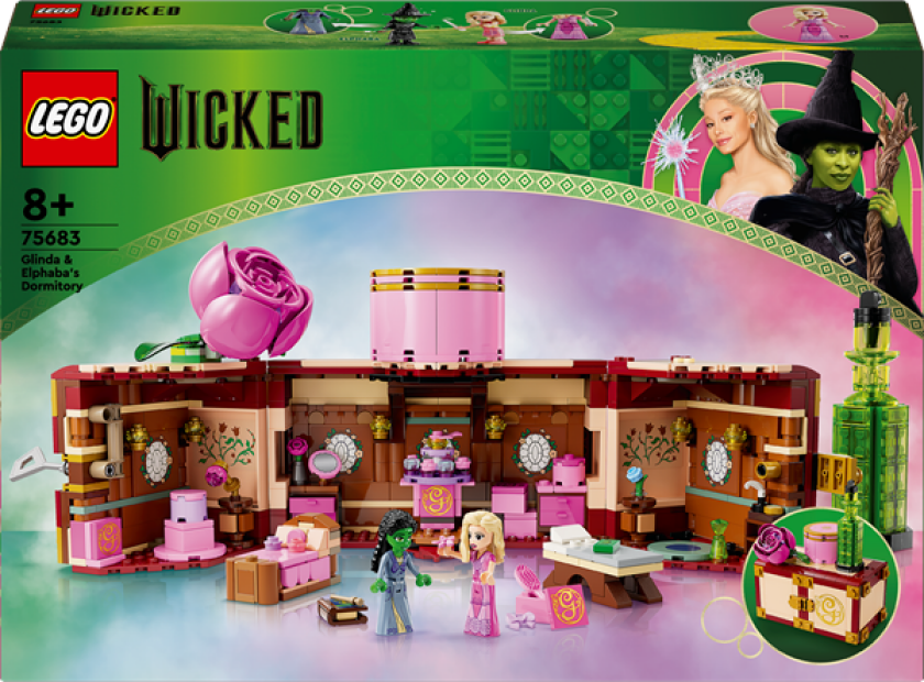 Wicked 75683 Glinda og Elphabas studentrom