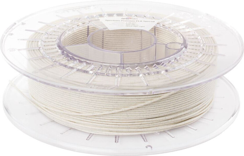 Spectrum Filament PLA for 3D-skriver - 1,75 mm, 1 kg - steinalder lys beige