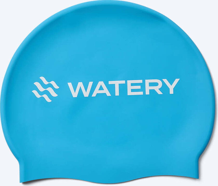 badehette til barn (3-10) - Signature - Lyseblå - Badehetter - Unisex