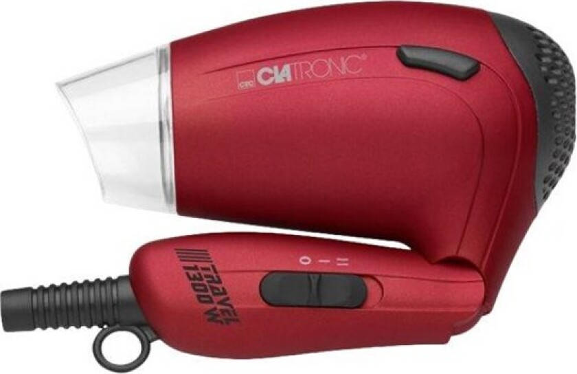Hårføner HTD 3429 - hairdryer - red - 1300 W