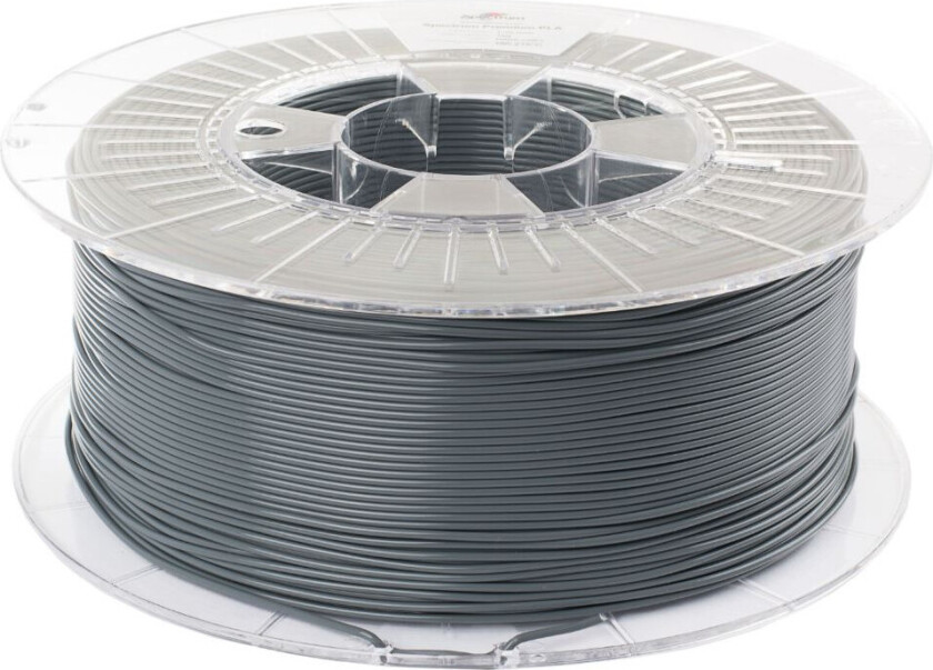 Spectrum Filament PLA Premium for 3D-skriver - 1,75 mm, 1 kg - dyp svart